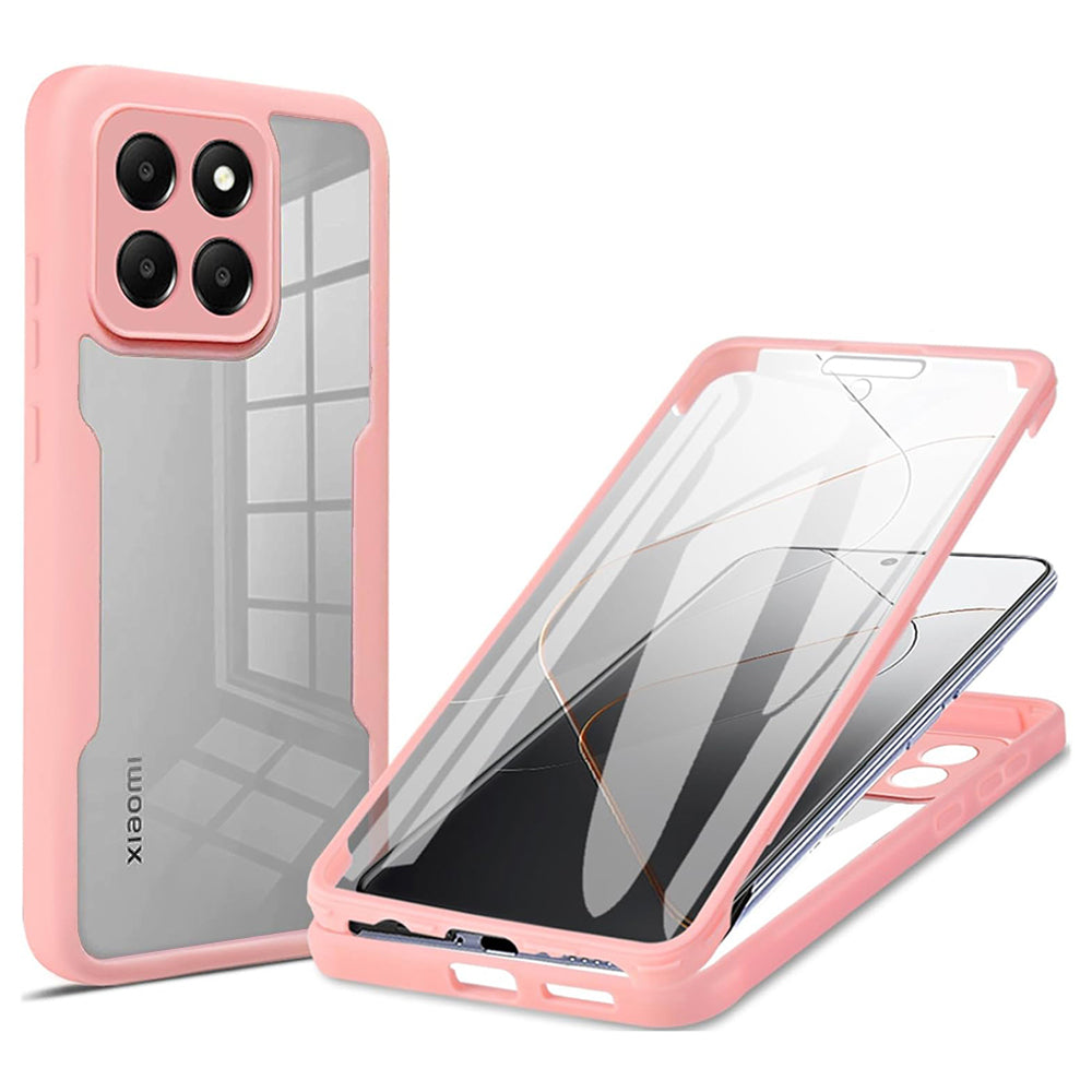 Techsuit Custodia per Xiaomi 14T Pro, Techsuit, ColorVerse 360, Rosa