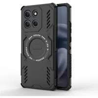 Custodia MagSafe per Motorola Moto G86 Power, Techsuit, ArmorMag, Nera — 3