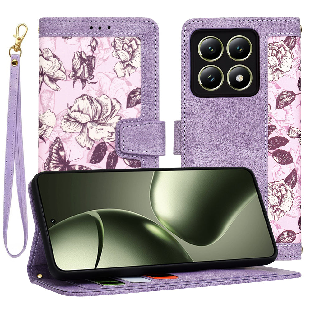 Techsuit Custodia per Xiaomi 14T, Techsuit, FlipCraft, Viola