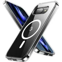 Custodia MagSafe per Google Pixel 9a, Torras, Diamond, Trasparente — 3