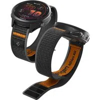 Cinturino Spigen Athlex Air 2 per Garmin Watch Venu / Forerunner Series, 22mm, Nero Arancione AMP11425 — 3