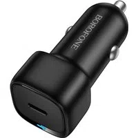 Caricabatterie Auto Borofone BZ34A Cloud, 20W, 3A, 1 x USB-C, Nero — 3