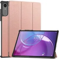 Custodia per Lenovo Idea Tab Pro Gen 2, Techsuit, FoldPro, Rosa Oro — 3
