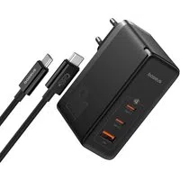 Caricabatterie Rete con Cavo USB-C Baseus GaN5 Pro, 160W, 5A, 1 x USB-A - 2 x USB-C, Nero P10110825113-00 — 3