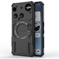 Custodia MagSafe per Nothing Phone (3), Techsuit, ArmorMag, Nera — 3