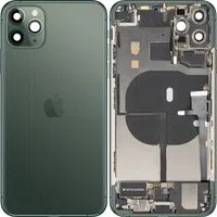 Cover Batteria Apple iPhone 11 Pro Max, Con Scocca Centrale, Parti Complete, Verde (Midnight Green), Swap Premium — 3