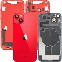 Copertura Batteria Apple iPhone 14 Plus, Con Scocca Centrale, Parti Complete, Rosso, Swap Premium — 3