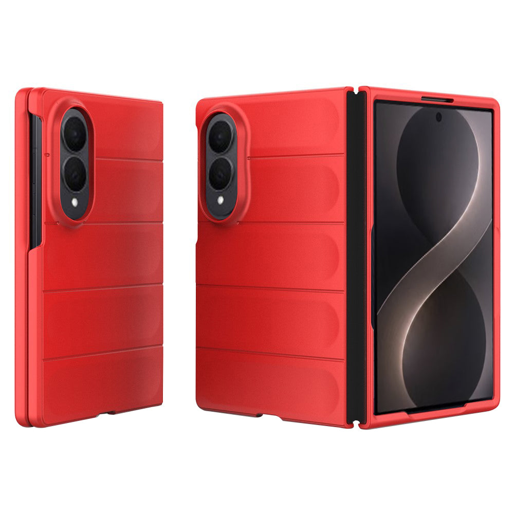 Techsuit Custodia per Samsung Galaxy Z Fold8 F971, Techsuit, Magic Shield, Rossa