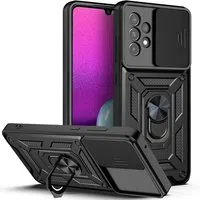 Custodia per Samsung Galaxy A33 5G A336, Techsuit, CamShield, Nera — 3