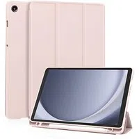 Custodia per Samsung Galaxy Tab A11 / Tab A9, Techsuit, Flex Trifold Nuovo Modello, Rosa — 3