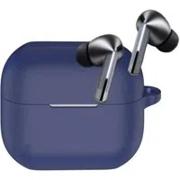 Custodia Techsuit Silicone per Samsung Galaxy Buds3 FE / Buds3 Pro / Buds3, Blu Navy — 3