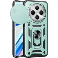 Custodia per Xiaomi Poco C75 / Redmi 14C, Techsuit, CamShield, Verde — 3