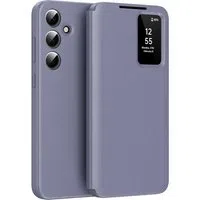 Custodia per Samsung Galaxy A56 A566, Techsuit, SmartView, Viola — 3