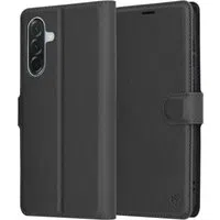 Custodia per Samsung Galaxy A36 A366, Techsuit, Leather Folio, Nera — 3