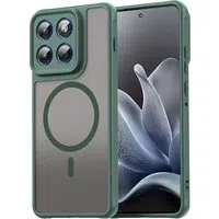 Custodia MagSafe per Motorola Edge 70, Techsuit, HaloFrost II, Verde — 3