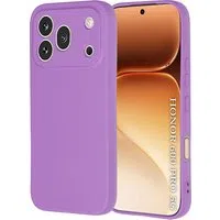 Custodia per Honor 600 Pro, Techsuit, SoftFlex, Viola — 3