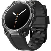 Custodia Ringke Rugged Gear per Samsung Galaxy Watch9 / Watch8 44mm, Nera Trasparente — 3