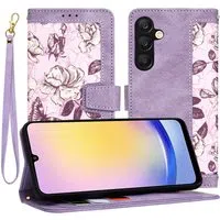 Custodia per Samsung Galaxy A25 A256, Techsuit, FlipCraft, Viola — 3