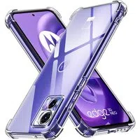 Custodia per Motorola Edge 30 Neo, Techsuit, Shockproof Clear, Trasparente — 3