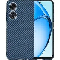 Custodia per Oppo A60, Techsuit, Carbonite FiberShell, Turchese — 3