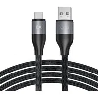 Cavo Dati e Ricarica USB-A - USB-C Lito LD23T, 18W, 1m, Grigio — 3