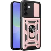 Custodia per Samsung Galaxy A36 A366, Techsuit, CamShield, Rosa — 3