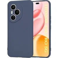 Custodia per Honor 400 Pro, Techsuit, SoftFlex, Blu Navy — 3