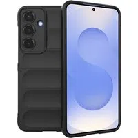 Custodia per Samsung Galaxy S25 S931, Techsuit, Magic Shield, Nera — 3
