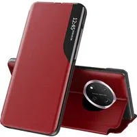 Custodia per Honor X9c / Magic7 Lite, Techsuit, eFold, Rossa — 3