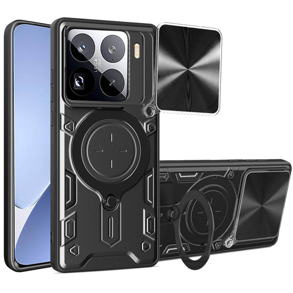 Techsuit Custodia per Xiaomi 15 Pro, Techsuit, CamGuard Pro, Nera