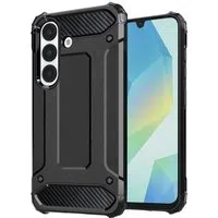 Custodia per Samsung Galaxy A16 5G A166 / A16 4G A165, Techsuit, Hybrid Armor, Nera — 3
