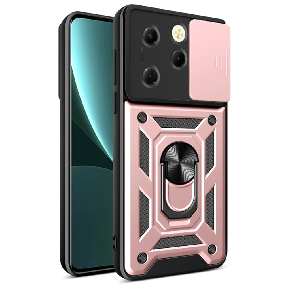 Techsuit Custodia per Tecno Spark 20 Pro / Infinix Hot 40 / Hot 40 Pro, Techsuit, CamShield, Rosa