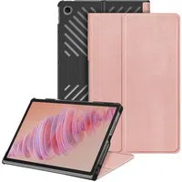 Custodia per Lenovo Tab Plus 11,5 pollici, Techsuit, FoldPro, Rosa — 3
