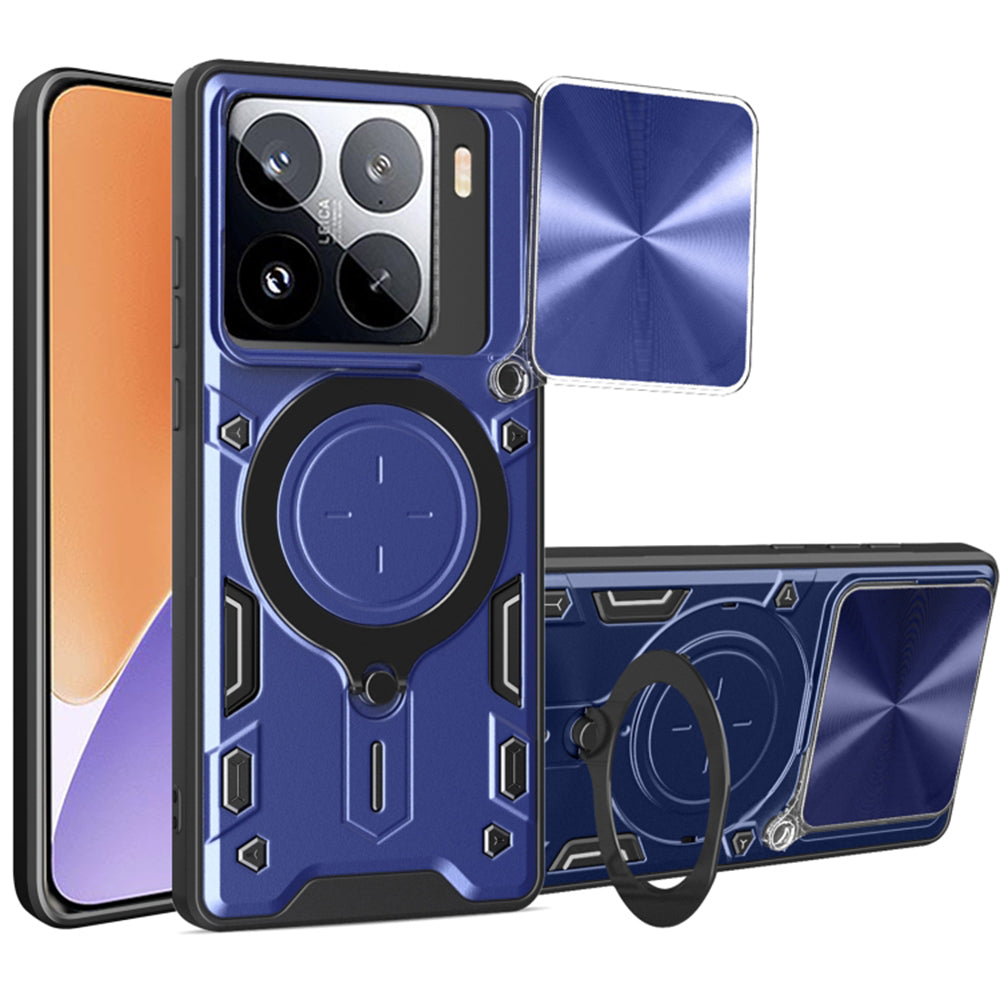 Techsuit Custodia per Xiaomi 15, Techsuit, CamGuard Pro, Blu