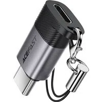 Adattatore Dati e Ricarica Lightning - USB-C Acefast J19, Grigio — 3