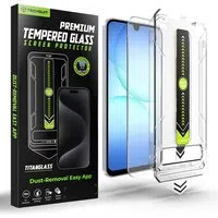 Pellicola protettiva per schermo Techsuit TitanGlass CrystalHD per Samsung Galaxy A17 5G / A16 5G A166 / A16 4G A165, Vetro Temperato — 3