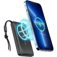 Batteria Esterna Wireless Veger VP1151 / W1151, 10000mAh, 22.5W, QC + PD + FQI, 1 x QI - 1 x USB-A - 1 x USB-C, Nera — 3