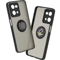 Custodia per Oppo Reno7, Techsuit, Glinth, Nera — 3