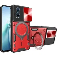 Custodia per OnePlus Nord CE4 Lite, Techsuit, CamGuard Pro, Rossa — 3