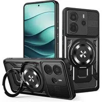 Custodia per Xiaomi Redmi Note 14 4G (Regionale), Techsuit, RuggedCam, Nera — 3
