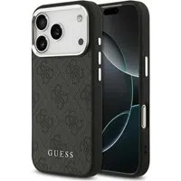 Custodia MagSafe per Apple iPhone 17 Pro, Guess, 4G Classic Logo, Nera — 3