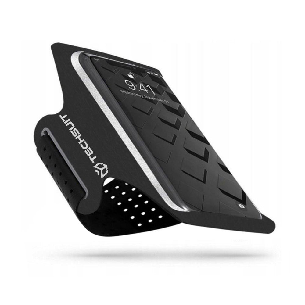 Custodia Universale per Telefono max. 6,5 pollici, Techsuit, Sports TH10, Grigio