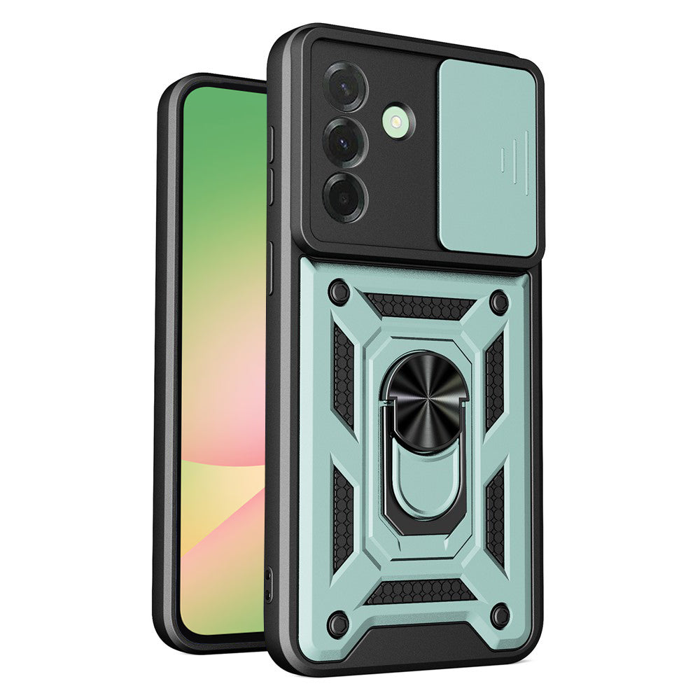 Techsuit Custodia per Samsung Galaxy A57 5G, Techsuit, CamShield, Verde