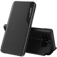 Custodia per Samsung Galaxy Note 8 N950, Techsuit, eFold, Nera — 3