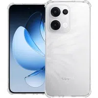 Custodia per Oppo Reno13, Techsuit, Shockproof Clear, Trasparente — 3