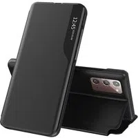 Custodia per Samsung Galaxy Note 20 5G N981 / Note 20 N980, Techsuit, eFold, Nera — 3
