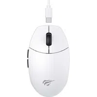 Mouse Gaming Wireless HAVIT MS1039W, 800DPI - 7400DPI, Wi-Fi / Cablato, Bianco — 3