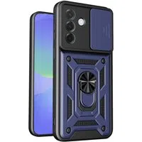 Custodia per Samsung Galaxy A37 5G, Techsuit, CamShield, Blu — 3