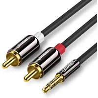 Cavo Audio 3.5mm - 2 x RCA UGREEN AV116, 1m, Nero — 3