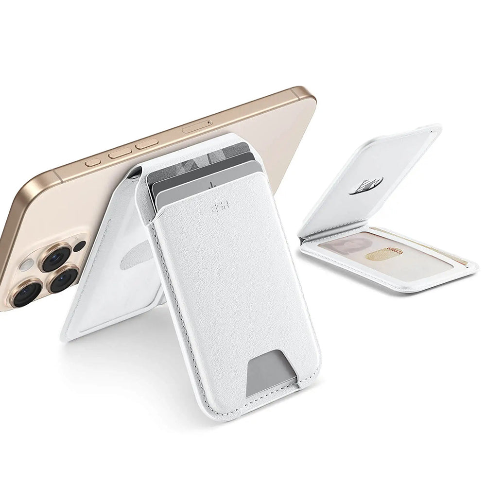 Portafoglio MagSafe, ESR, Stand, Bianco